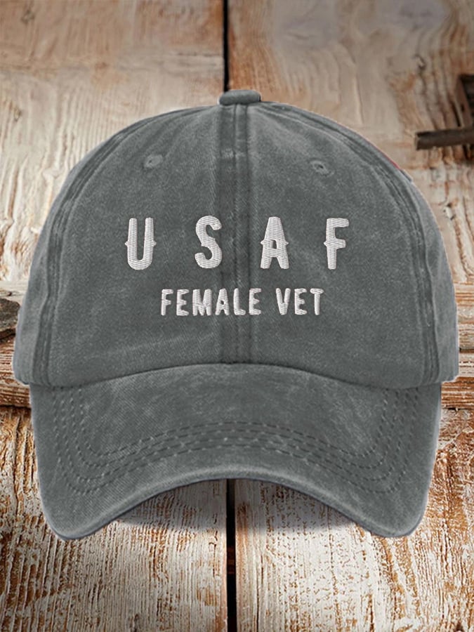 Unisex U.S. Air Force Veteran  Print Baseball Cap