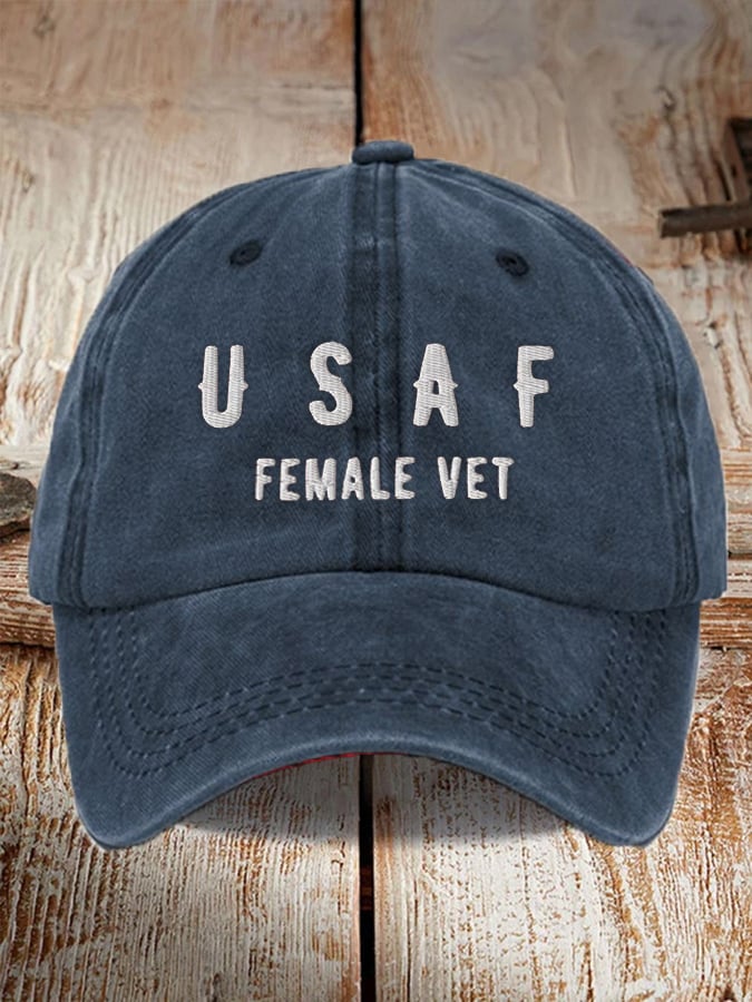 Unisex U.S. Air Force Veteran  Print Baseball Cap