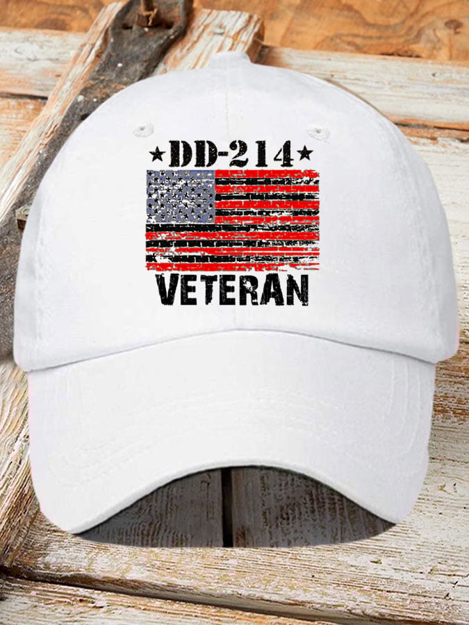DD-214 Veteran Baseball Cap