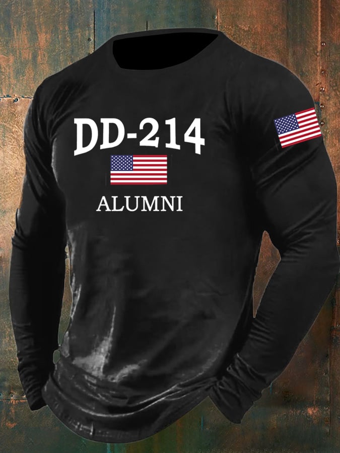 Men's DD-214 Alumni Print T-Shirt
