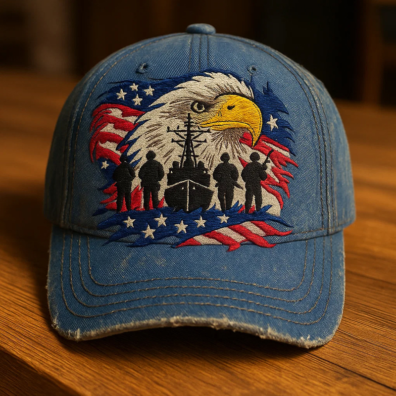 US Army Printed Casual Peaked Cap