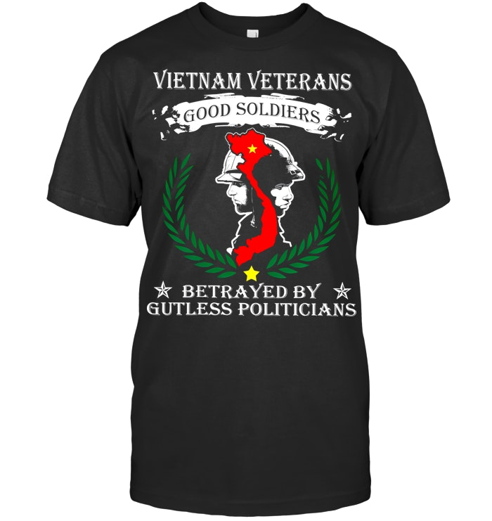 Vietanam Veterans  Pattern 100% Cotton T-Shirt