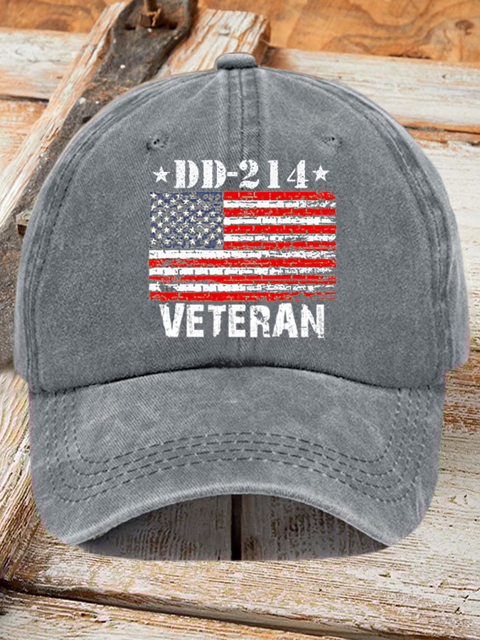 DD-214 Veteran Baseball Cap