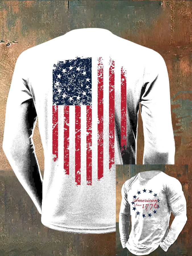 Men's Military Veteran Print Printed T-Shirt