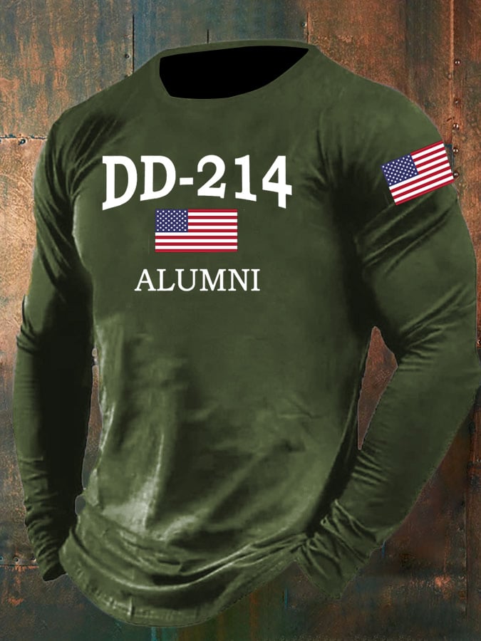Men's DD-214 Alumni Print T-Shirt