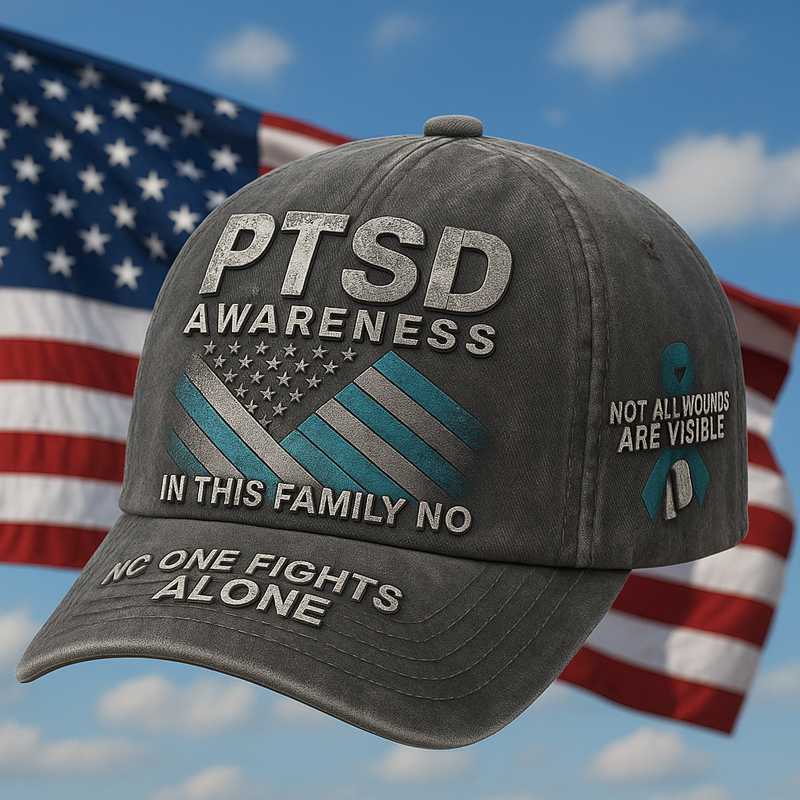 PTSD Casual Prints Hat