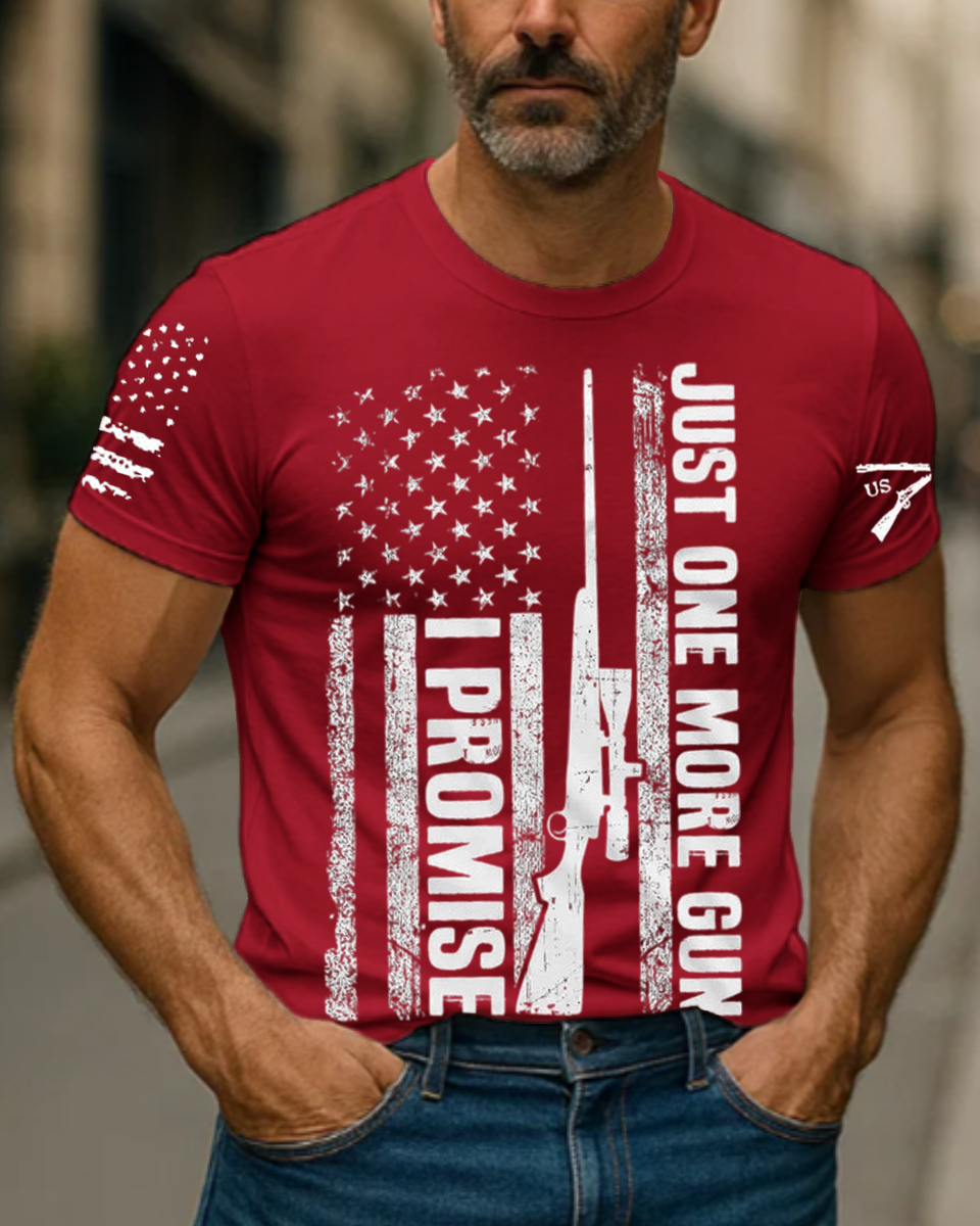 Men's One More Gun Tee – I Promise Printed T-Shirt