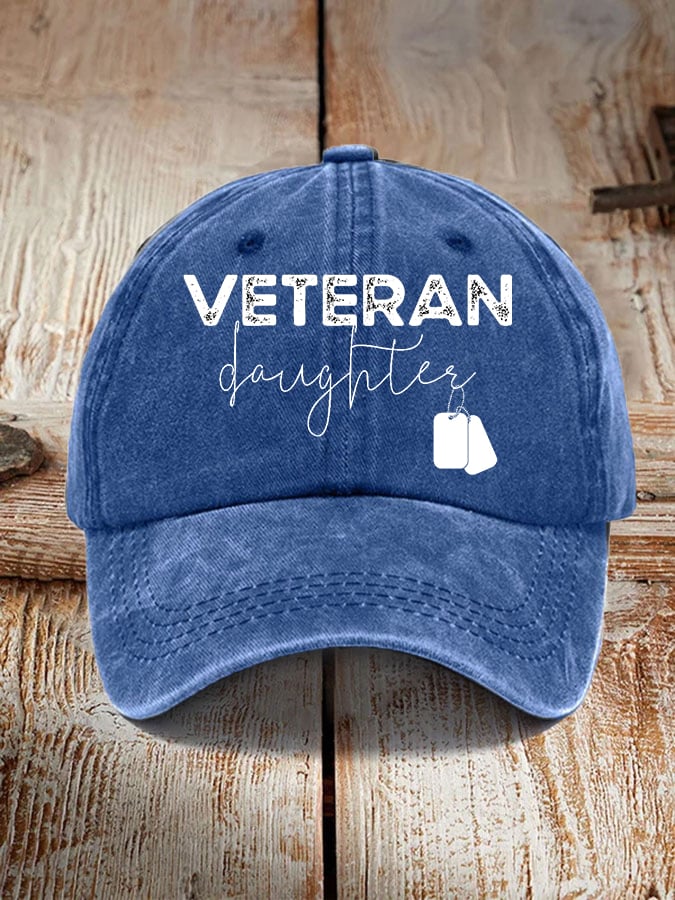 Women‘s Proud Veteran Daughter Hat
