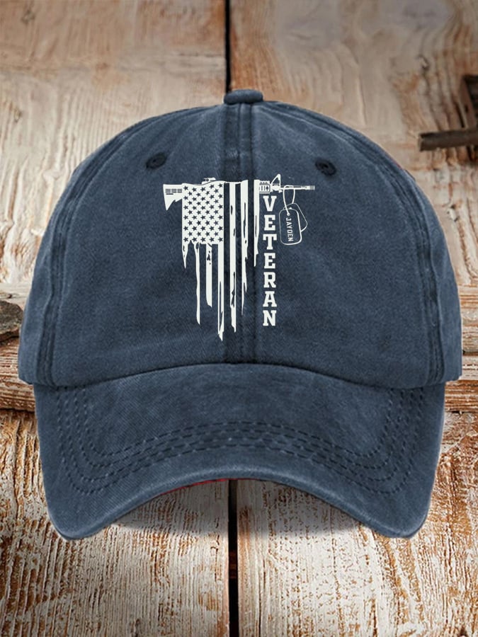 Unisex   DD-214 Veterans Print Baseball Cap