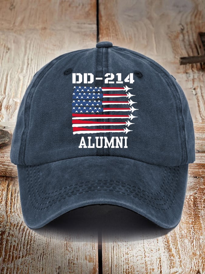 Unisex DD-214 Veterans Hotspot Print Cap