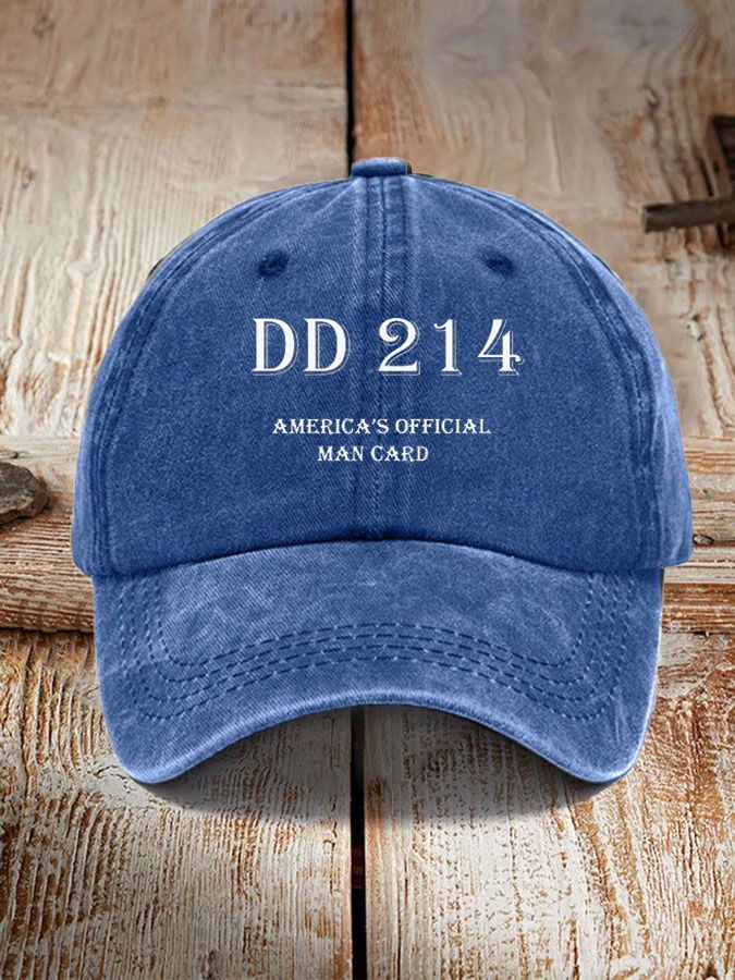 DD214 America's Official Man Card Hat