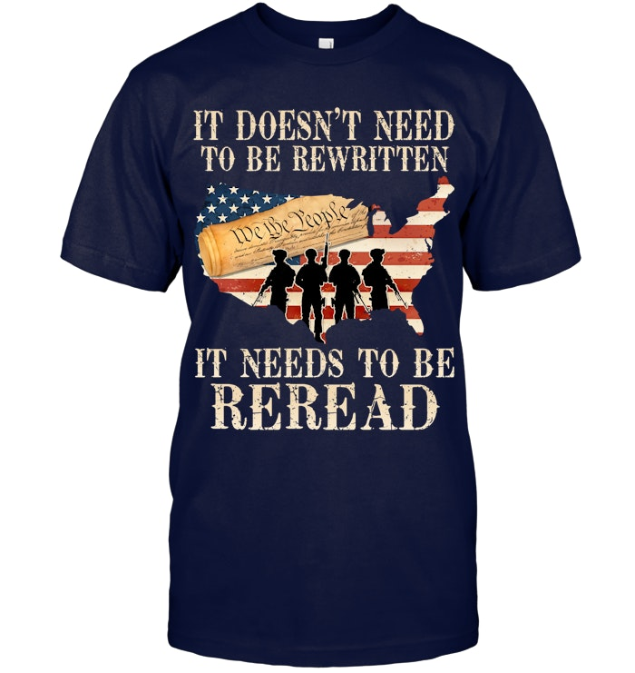 It Needs To Be Reread  Pattern 100% Cotton T-Shirt