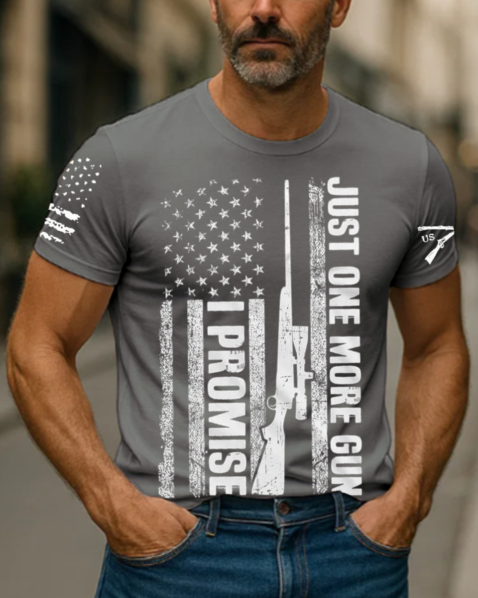 Men's One More Gun Tee – I Promise Printed T-Shirt