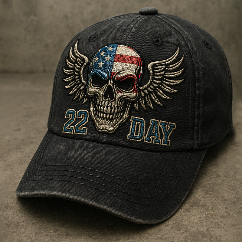 22 A Day Veteran Lives Matter Print Hat
