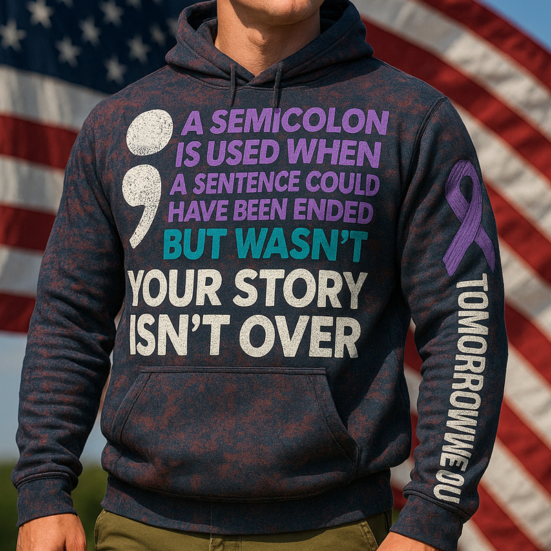 PTSD Casual Prints Hoodie