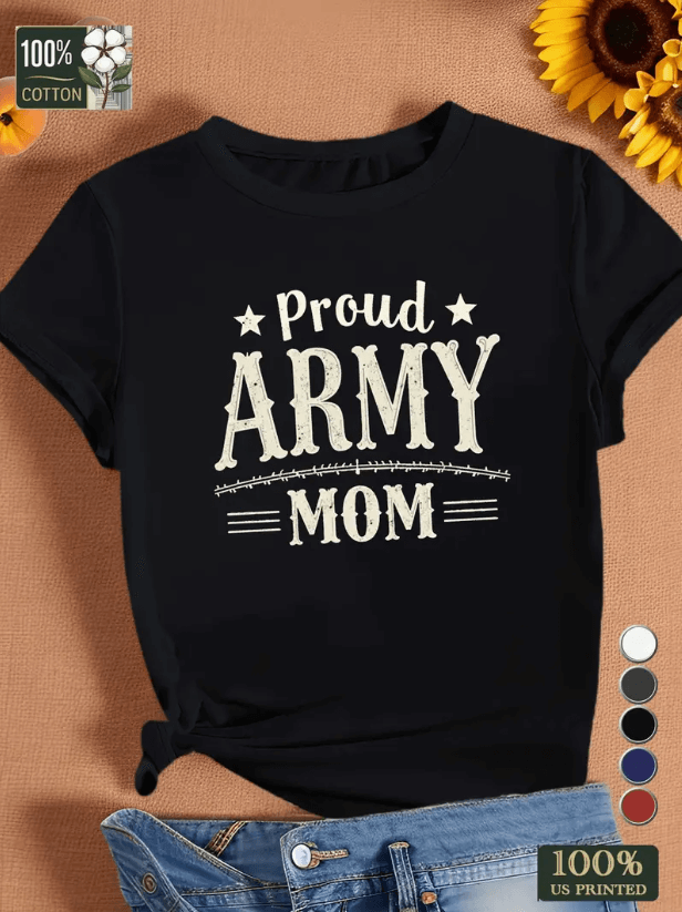 Proud Army Mom Women's T-Shirt