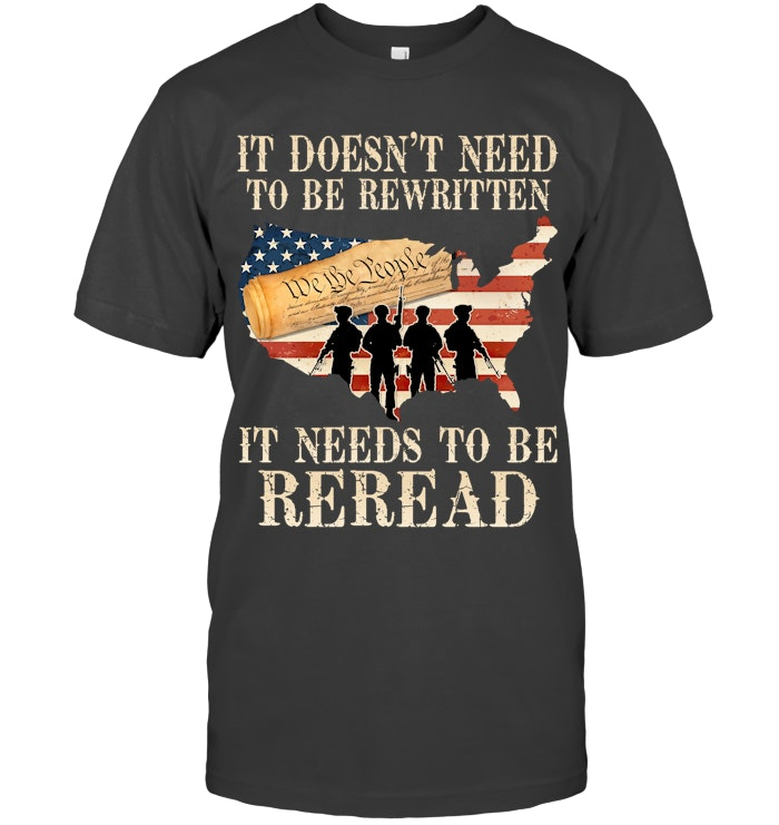 It Needs To Be Reread  Pattern 100% Cotton T-Shirt