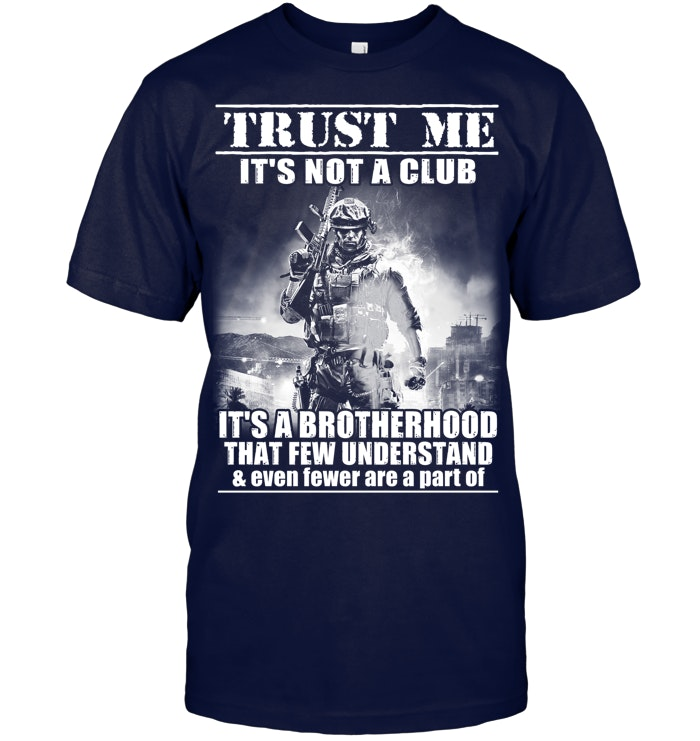 Trust Me Pattern 100% Cotton T-Shirt