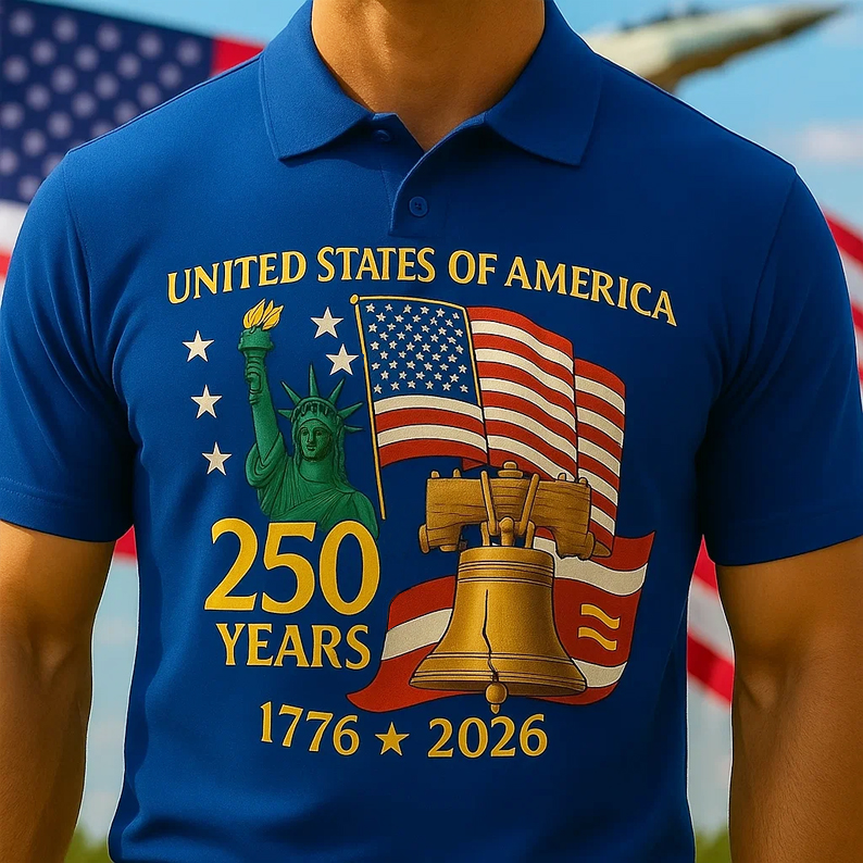 U.S. 250th Anniversary Polo Shirt