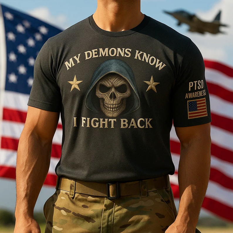 PTSD Combat Veteran T-shirt