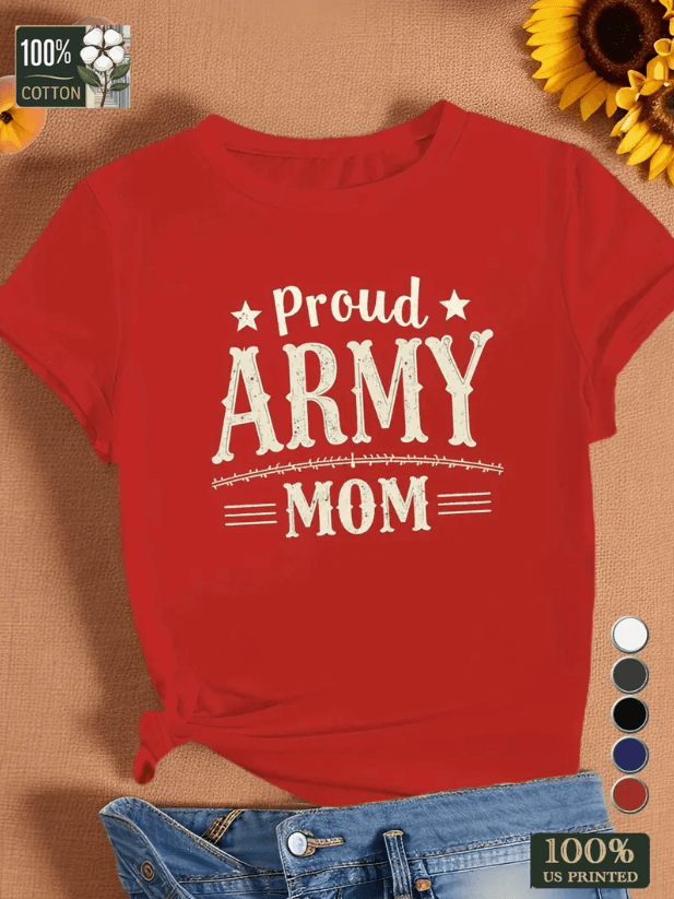 Proud Army Mom Women's T-Shirt