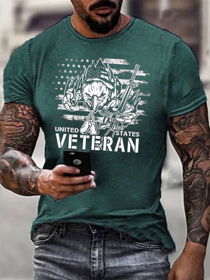 Men's Veterans Day  About Vietnam Cotton T-Shirt