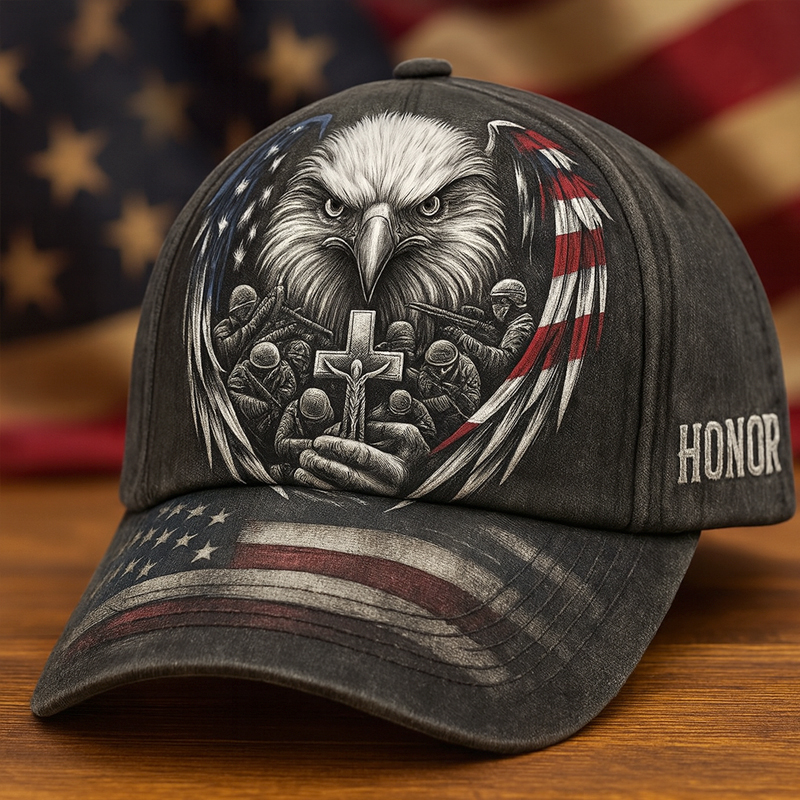 Patriotic Casual Prints Hat