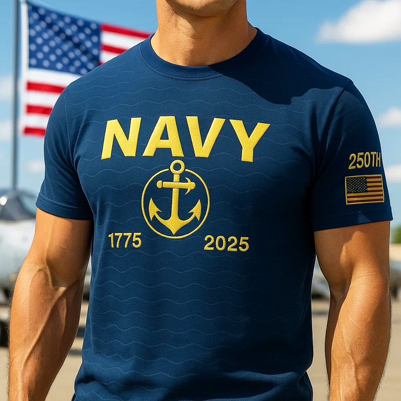 U.S Navy 250th Anniversary T-shirt