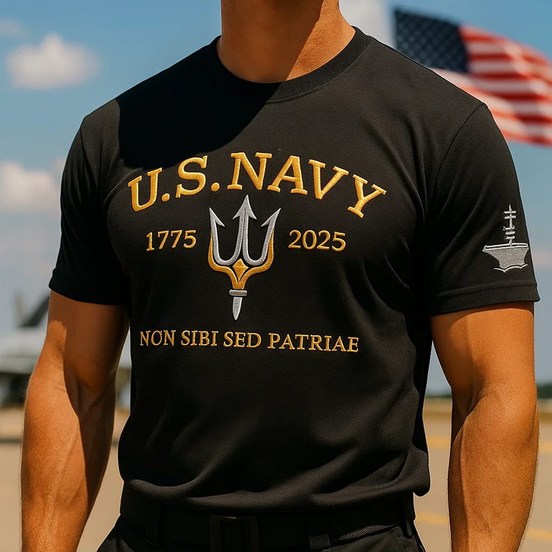 U.S. Navy 250th Anniversary T-shirt