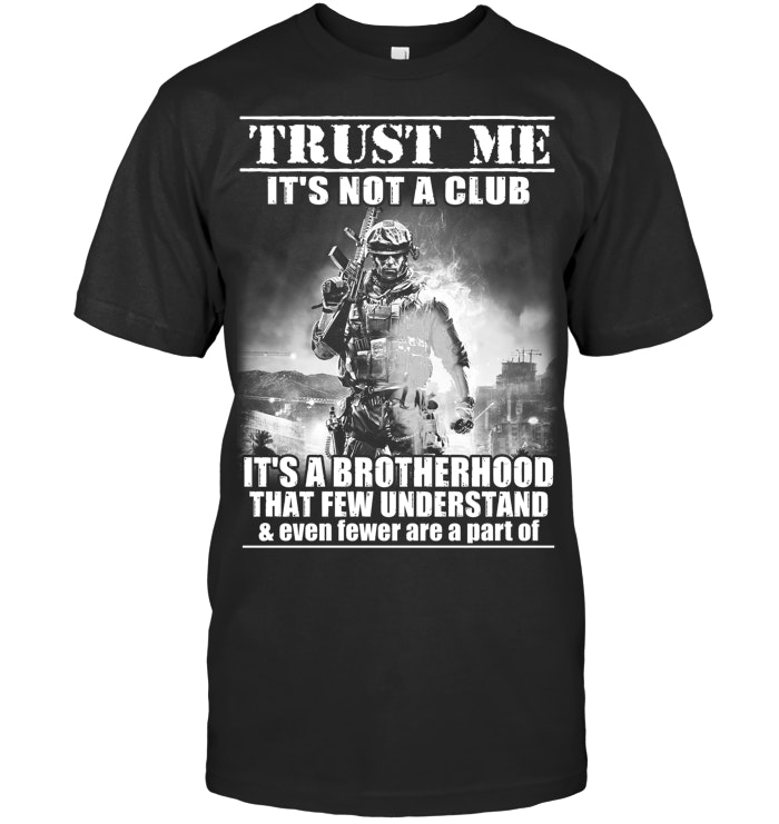 Trust Me Pattern 100% Cotton T-Shirt