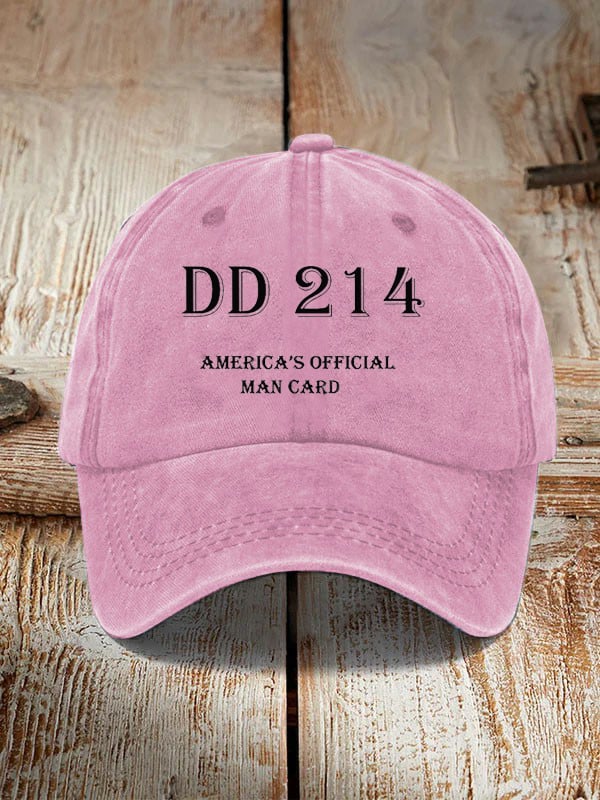 DD214 America's Official Man Card Hat