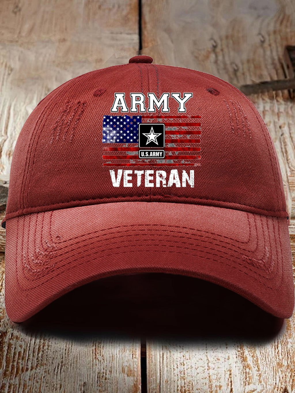 Army Veteran Baseball Cap