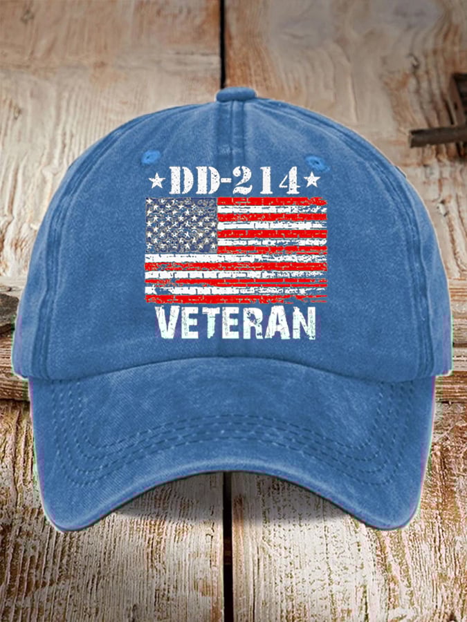 DD-214 Veteran Baseball Cap