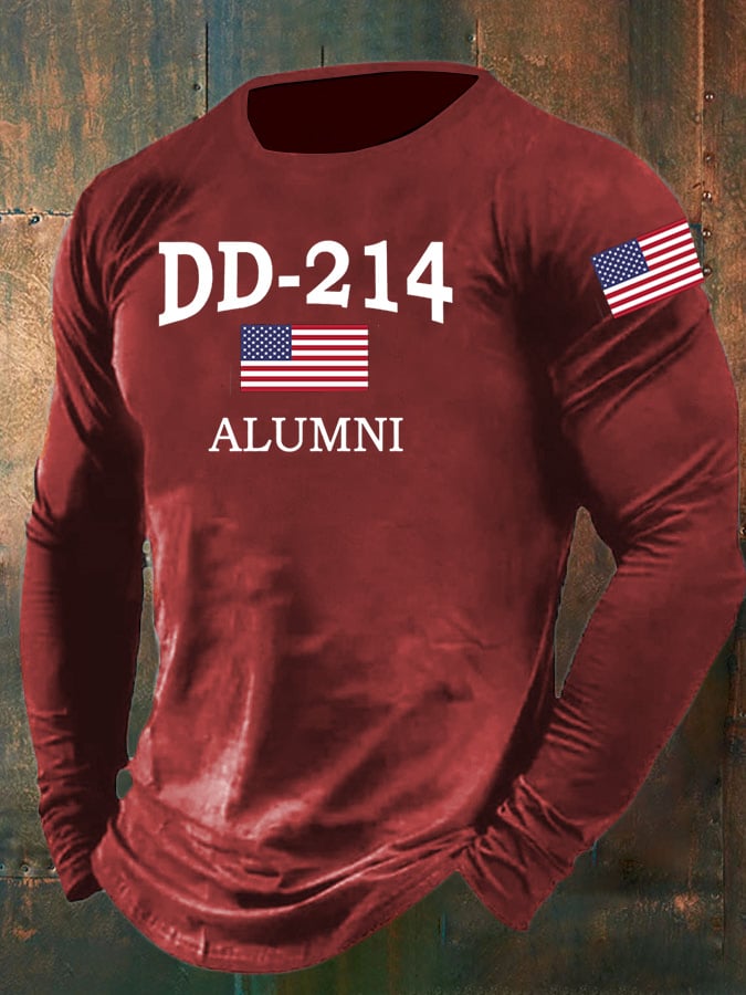 Men's DD-214 Alumni Print T-Shirt