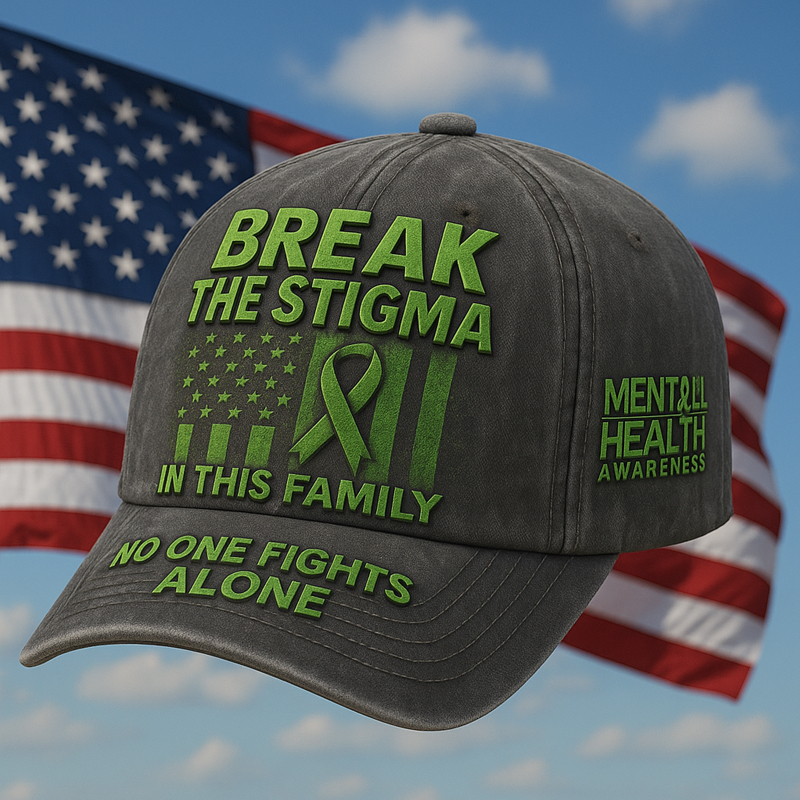 Break The Stigma Casual Prints Hat