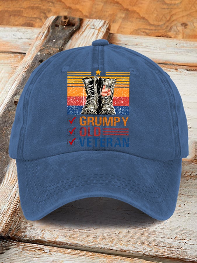 Unisex 'grumpy Old Veteran' Hat