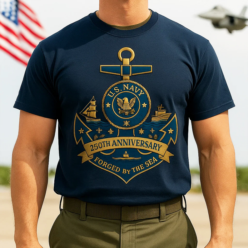 U.S Navy 250th Anniversary T-shirt