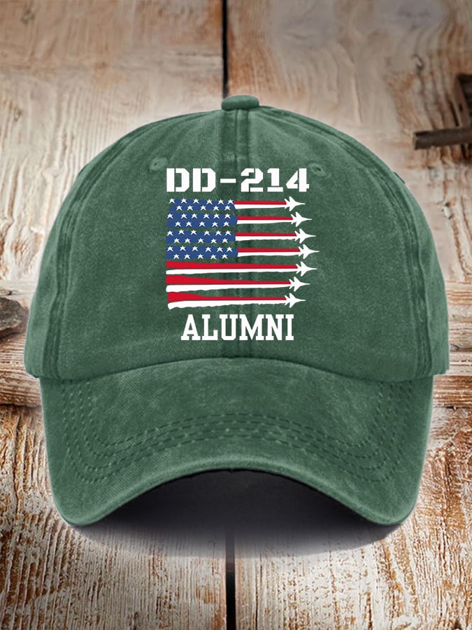 Unisex DD-214 Veterans Hotspot Print Cap