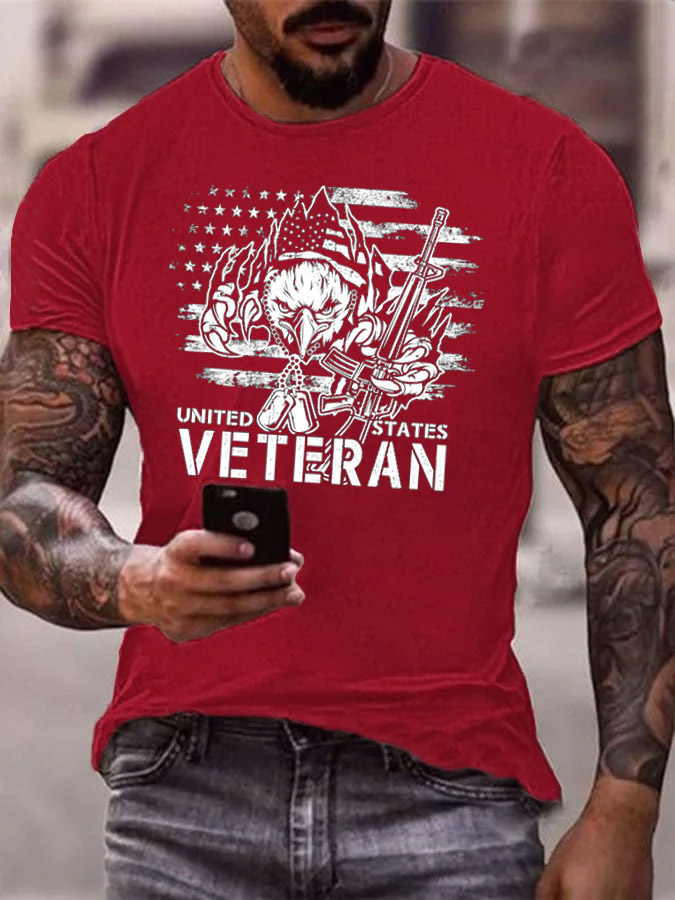 Men's Veterans Day  About Vietnam Cotton T-Shirt