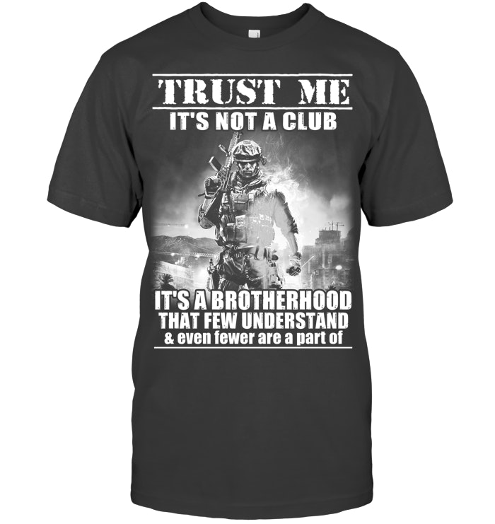 Trust Me Pattern 100% Cotton T-Shirt