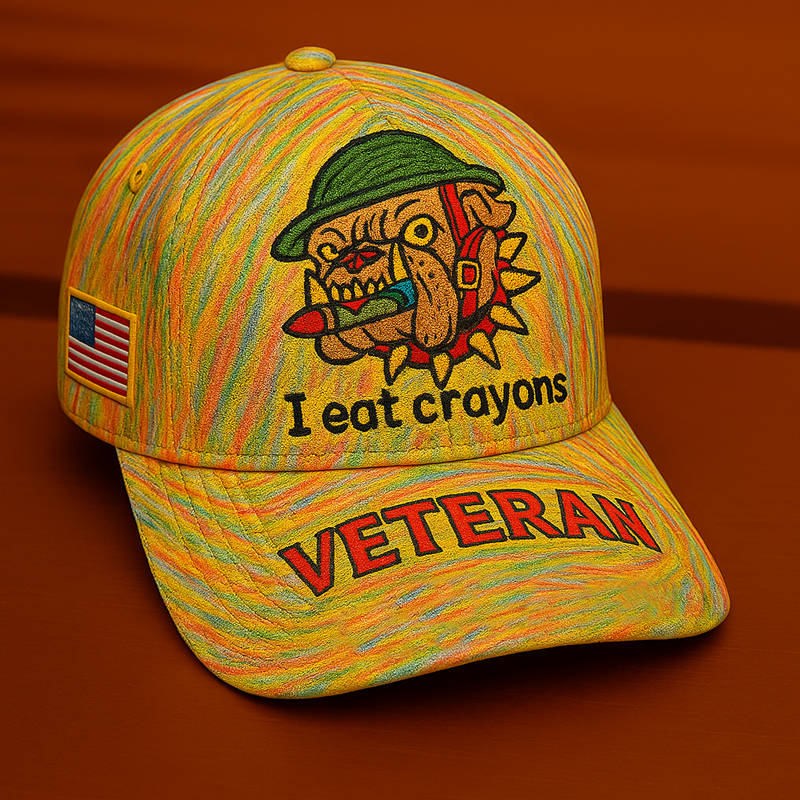 USMC Crayon Eater Printed Hat