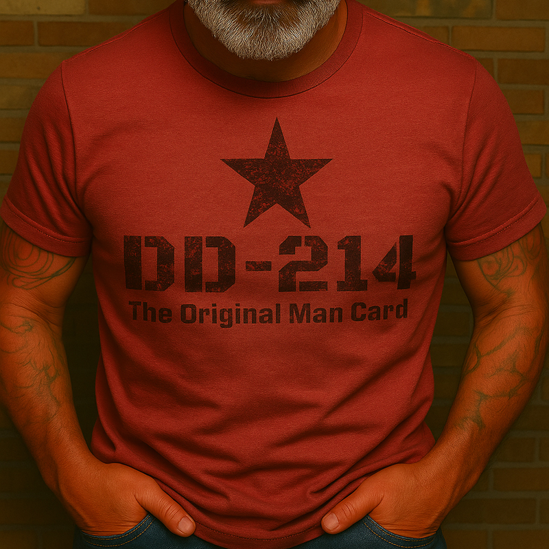 Veteran DD-214 Print T-shirt
