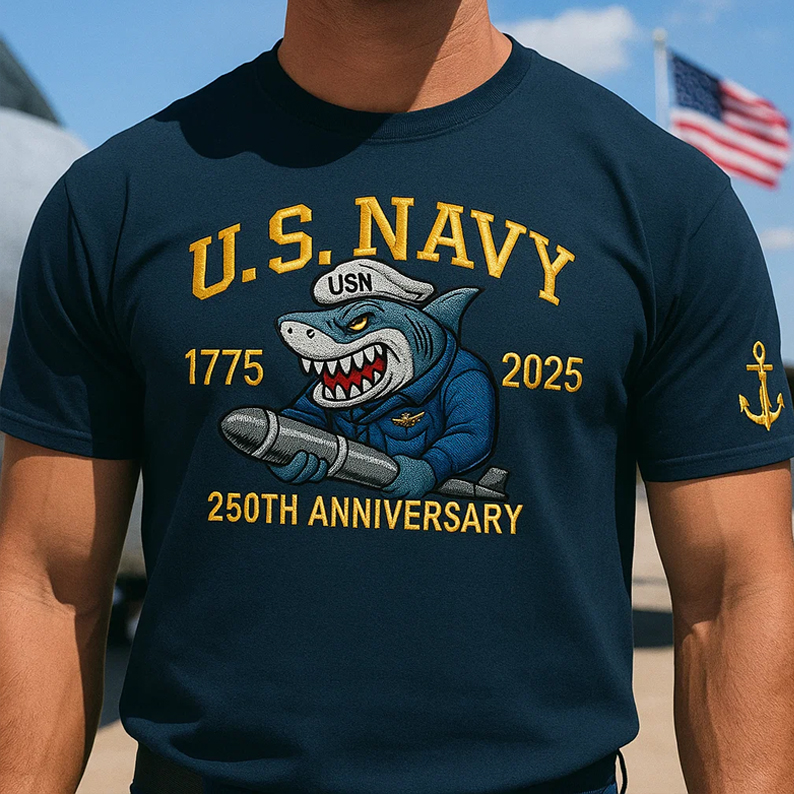 U.S Navy 250th Anniversary T-shirt