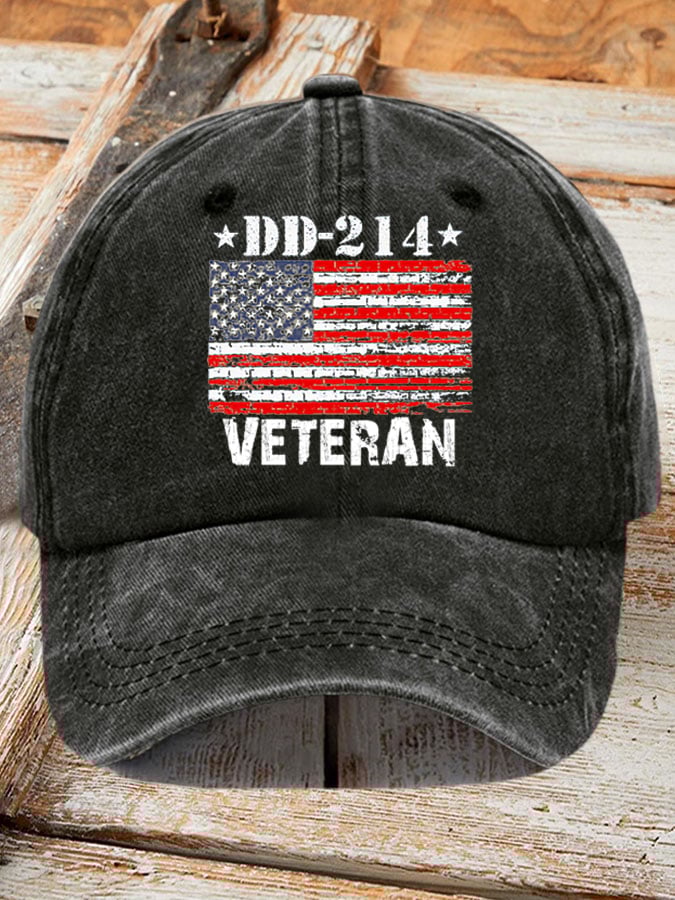 DD-214 Veteran Baseball Cap
