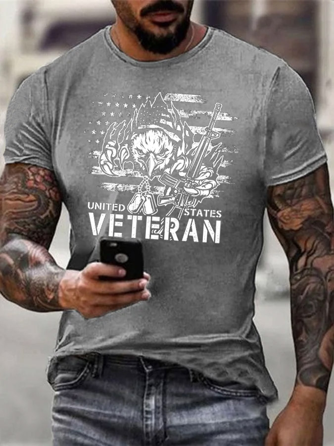 Men's Veterans Day  About Vietnam Cotton T-Shirt