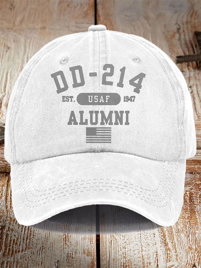 Unisex Distressed Washed Cotton Veteran Hat