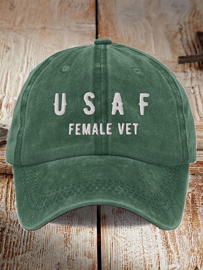 Unisex U.S. Air Force Veteran  Print Baseball Cap