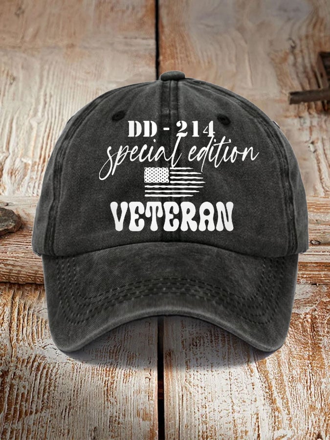 Men's Vintage DD-214 Special Edition Veteran Hat