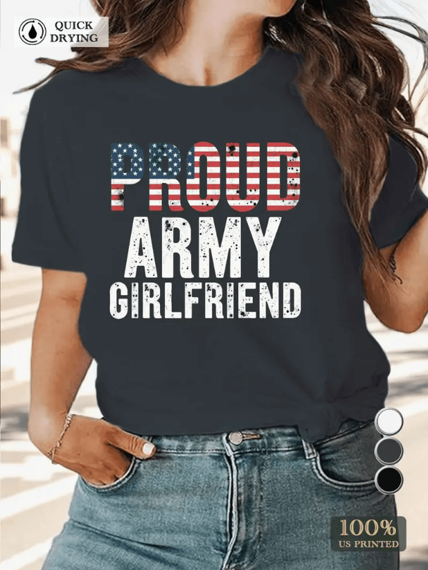 Proud Army Girlfriend Women's T-Shirt