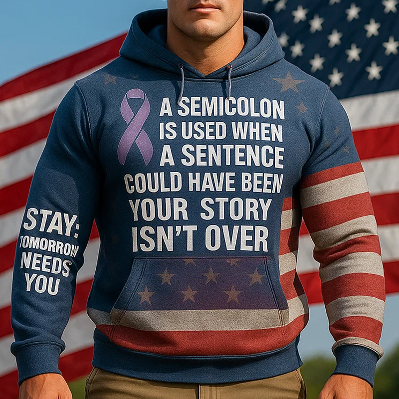 PTSD Casual Prints Hoodie